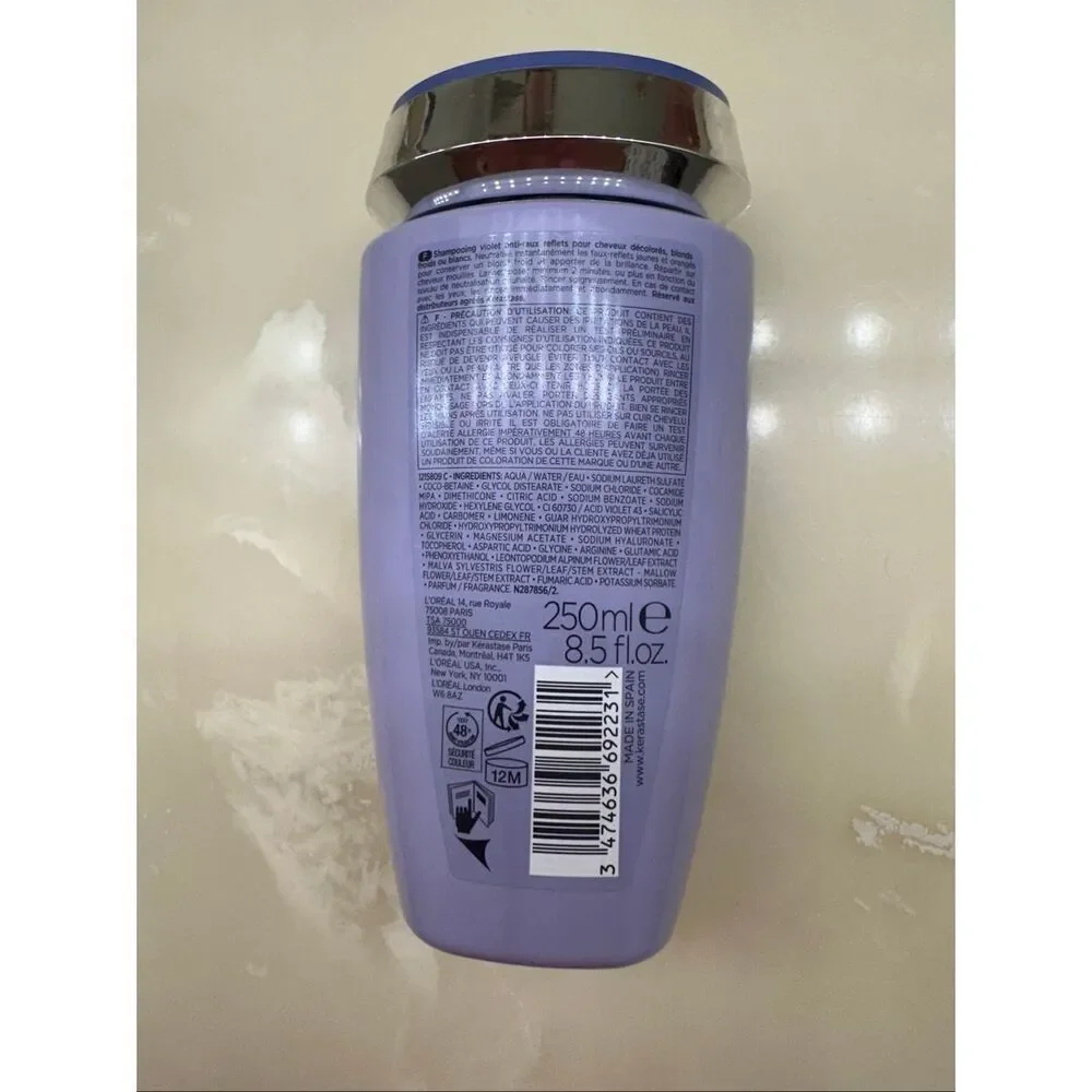 Kerastase Blond Absolu Anti Brass Purple Shampoo (Used, 75% full)